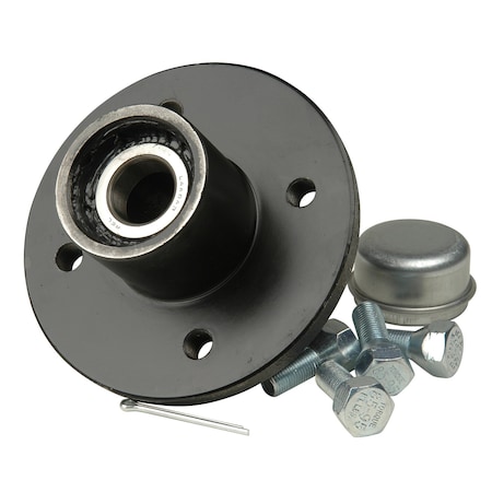 C.E. Smith Pkg Trailer Hub Kit, 1 in. Tapped 4 x 4 13100